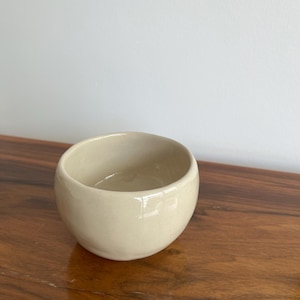 Handmade Ceramic Beige Cup