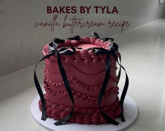 Mein Vanille-Buttercreme-Rezept - Bakes By Tyla