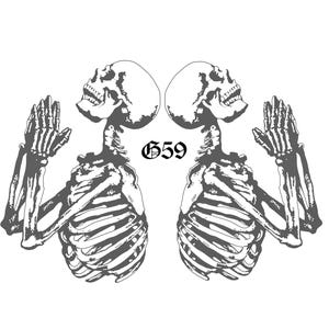 Suicideboys skull tattoo