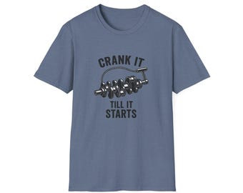 Crankshaft Engine Joke T-Shirt, Car Mechanic Gift