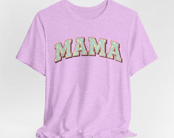 Almost Spring Mama Tee Easter Mama T-Shirt | Pastel Floral Bunny Design