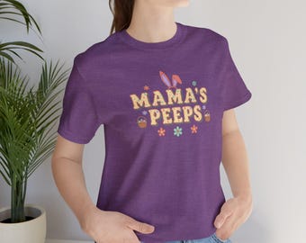 Mama's Peeps Tee | pastel pixel kawaii, cozy gamer lofi pixel