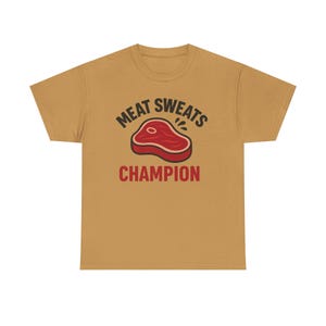 Meat Sweats Champion BBQ Shirt: Funny Grill Master Tee