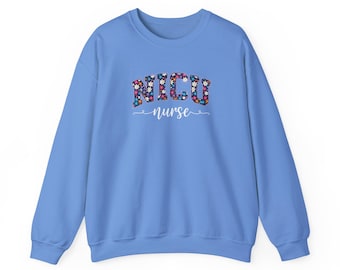 NICU Nurse Crewneck Sweatshirt | Neonatal RN, NICU Mom, Infant Care