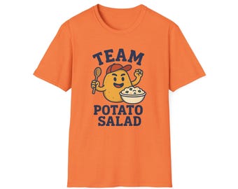 Funny Team Potato Salad Shirt: BBQ Cookout Foodie Tee
