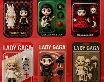 Lady Gaga Collectible Figurine Card Holder - Coachella 2025