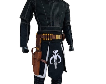 Disfraz de Boba Fett hecho a mano: traje de cazarrecompensas mandaloriano