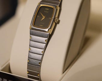 Vintage Woman’s Two Tone Pulsar By Seiko Watch