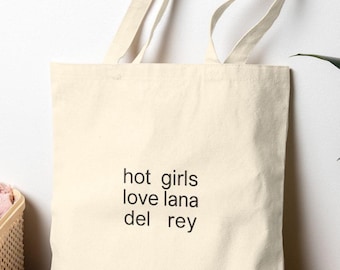 Bolsa de algodón de Lana Del Rey: artículos musicales para fans