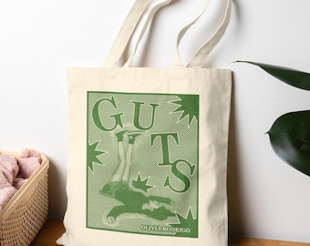Olivia Rodrigo GUTS Tote Bag: Music Lover Gift