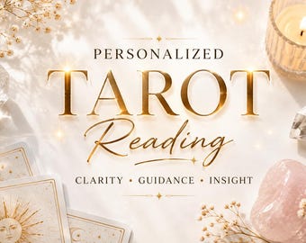 Personalized Detailed  BrutalTarot Reading - One Question - Love Reading - Carier - Goals