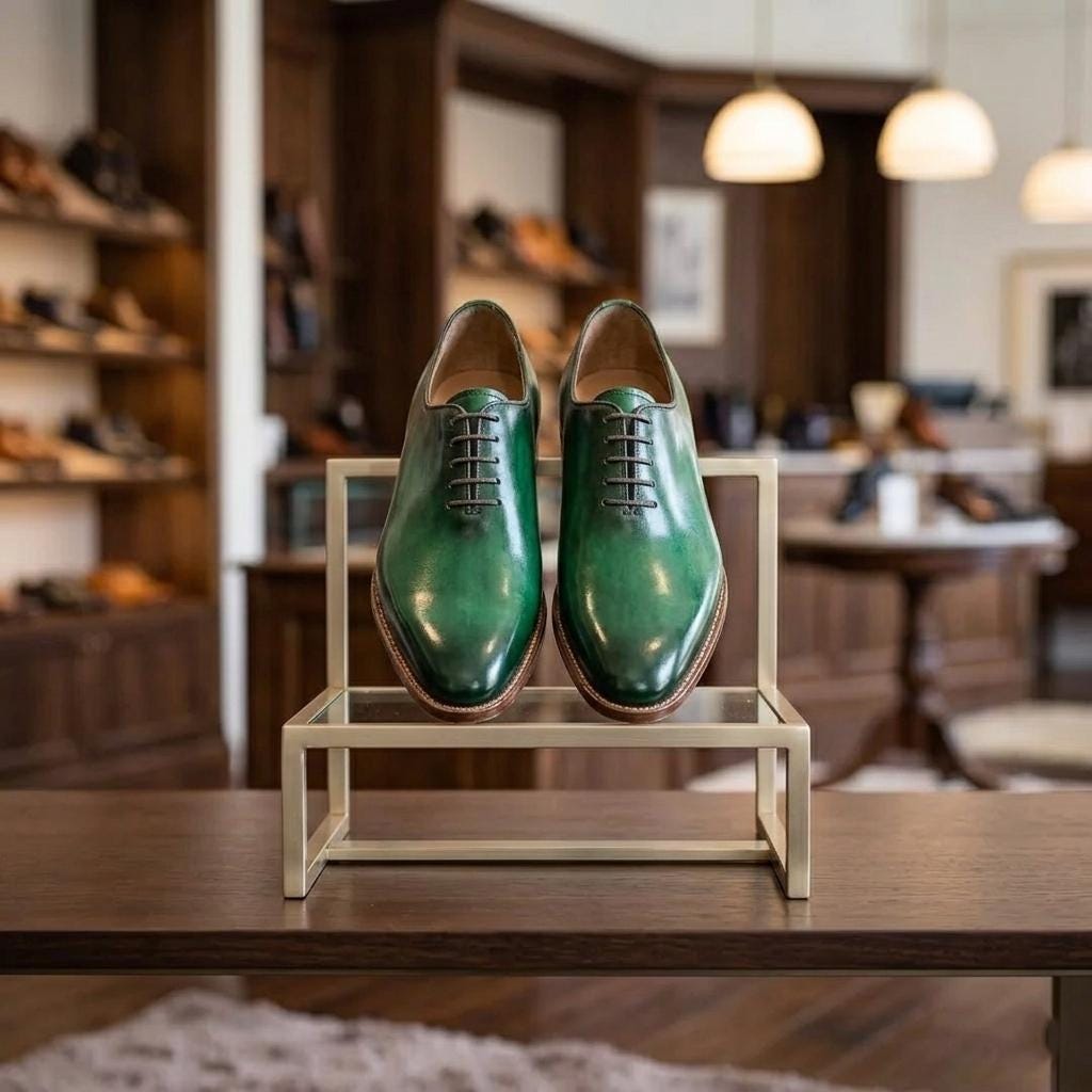 Emerald Green Dress Shoes - Etsy Canada