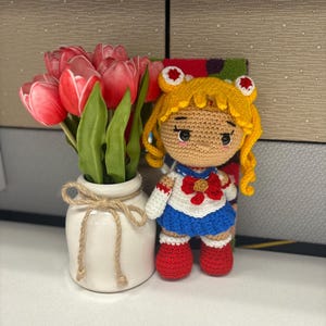 Sailor Moon Amigurumi Doll- Crocheted Anime Character