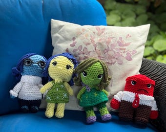 Inside Out Dolls—Disney—Gift