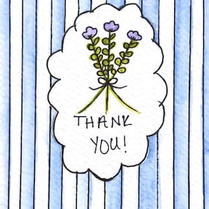 Tarjetas de agradecimiento personalizadas en acuarela para regalos de boda, tarjetas de agradecimiento pintadas a mano en acuarela, tarjetas de agradecimiento personalizadas en acuarela.