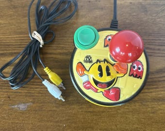 Pac-Man Arcade Gold 2007 Jakks Pacific 8-in-1 Plug & Play TV Game Not Tested