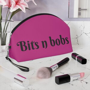 Stylish Makeup Bag - Perfect for Organising, Travel, Gifts, and Daily Use | Bits n Bobs Design