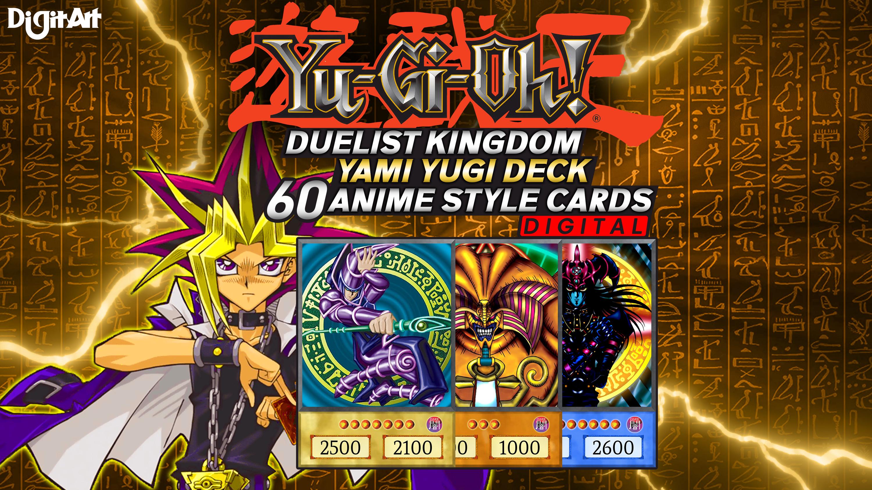 Yu-Gi-Oh! Anime Style 60 Card Deck | Yami Yugi's Duelist Kingdom Deck