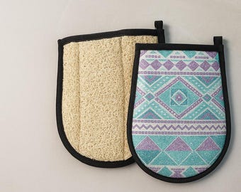Loofah Exfoliating Glove Spa Hammam Shower Natural Mitt Exfoliating Glove in Loofah Spa Hammam Shower Natural