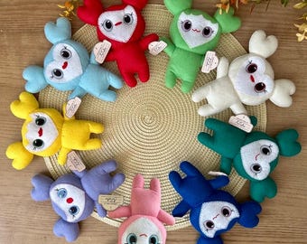 Twice Kpop Lovelys Plush Keychain - Etsy