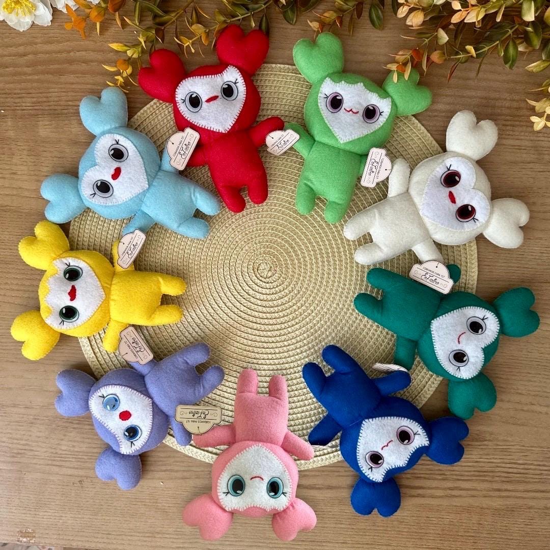 Lovelys Twice Felt Figures 15 Cm - Etsy