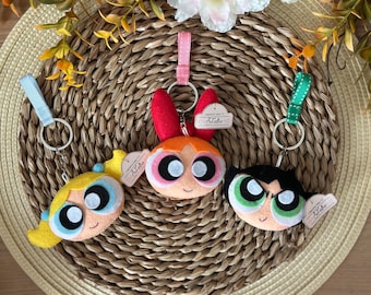 Box: Powerpuff Girls Felt Keychains