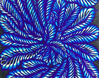 Plumes sur l'eau 16 X 20