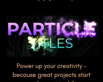 DaVinci Resolve Disintegration Template, Particle Text Dissolve, Cinematic Title Effect