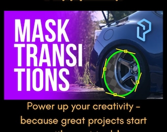 Mask Reveal Transition for DaVinci Resolve | Cinematic Object Reveal Macro, Tracker Mode, Speed Ramp