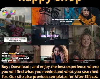 FCPX Auto Resize Subtitles | Social Media Captions & Lyrics | Text Animation