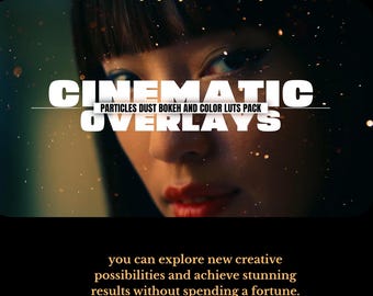 Cinematic Dust Bokeh Overlays 4K for Final Cut Pro X FCPX & Apple Motion