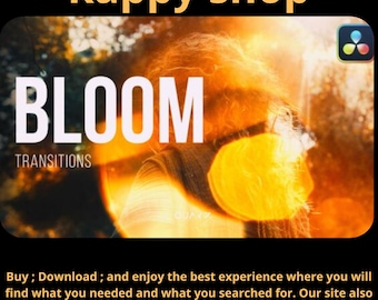 DaVinci Resolve Bloom Transitions | Dreamy Glow Effect | Cinematic Wedding Video Preset