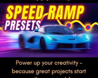 Speed Ramp Presets for Premiere Pro | 15 Smooth Cinematic Speed Effects, No Keyframes