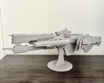 Paris-class heavy frigate – 12, 15, 18, or 21 inches long – custom fan-made starship.