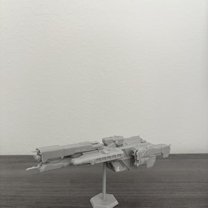 Charon-class light frigate – 12 inches long – custom fan-made starship.