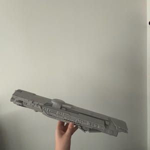 Infinity-class carrier ship - 21 inches long - fan-made model starship