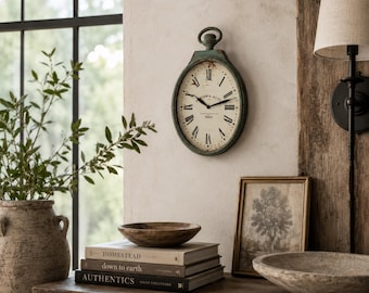 Noelle Metal Wall Clock