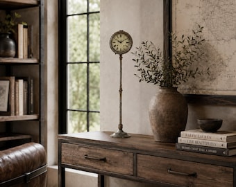 Alderon Metal Table Clock