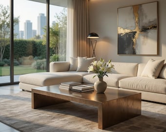 Aristide Low Metal Coffee Table
