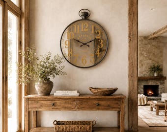 Alden Mirror Wall Clock