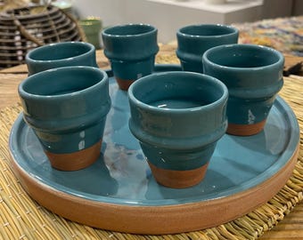 Coffe Set Turquoise CS-0004
