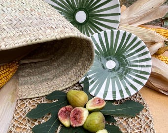 Ray collection - Plate Green 25cm GR25-0001
