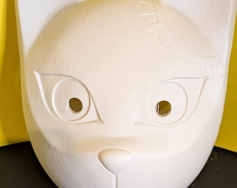 Dämonen Slayer inspirierte Tanjiro bemalbare Maske