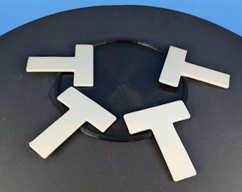 3D Printed 4 T's Puzzle: Brain Teaser Desk Toy