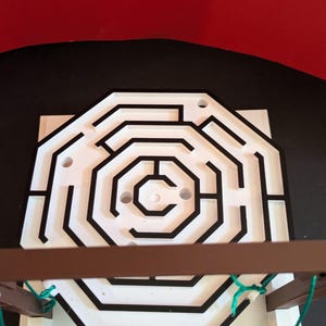 Survivor Inspired Maze ball drop challenge
