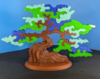 Kurt NAEF Switzerland DISCON Nr. 9628 3D Puzzle Wood Toy 1976