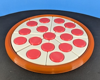 3D Printed Pizza Puzzle: Brain Teaser for All Ages