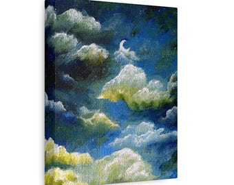 Night Sky (Print) Matte Canvas, Stretched, 1.25"