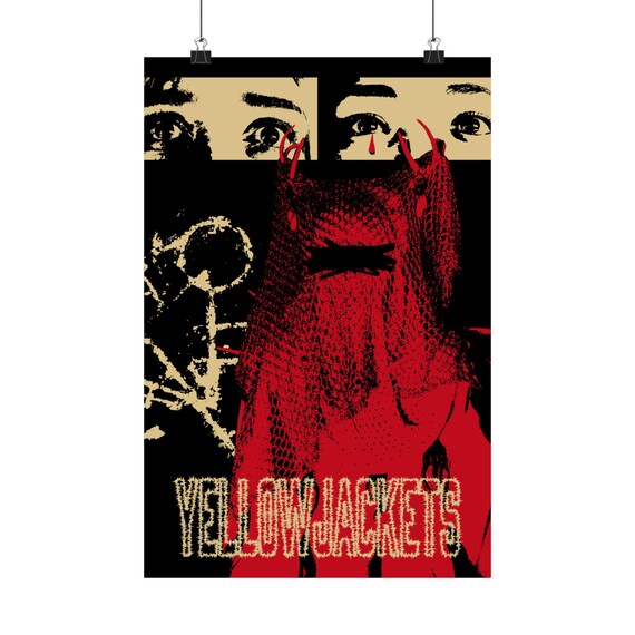 Yellowjackets Grunge Poster