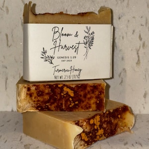Turmeric Honey Handcrafted Soap